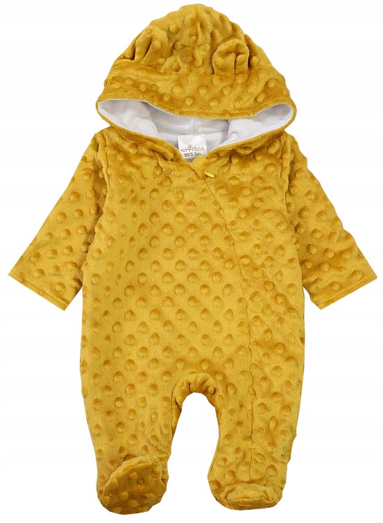 MINKY BAWEŁNIANY KOMBINEZON miodowy 62 L147C Marka Inna marka