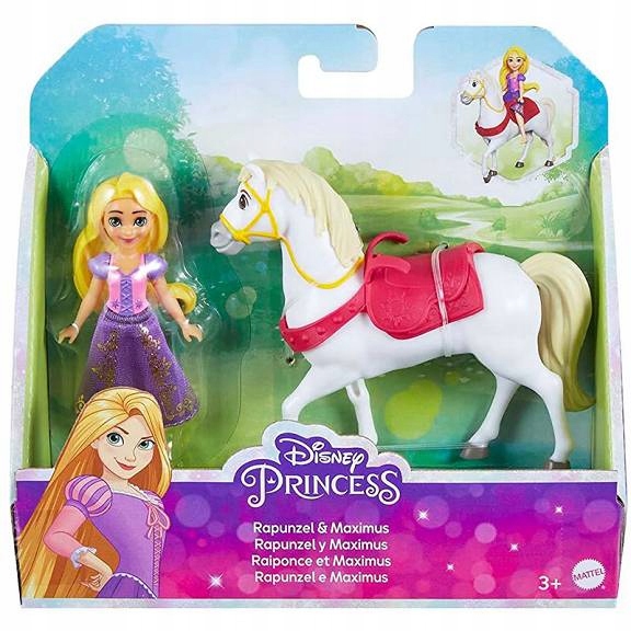 

Disney Princess Roszpunka i koń Maximus HLW84
