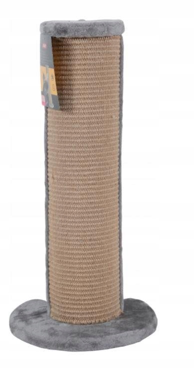 Levně Zolux Škrabadlo pro kočky sisal rohový sloupek šedé 64cm