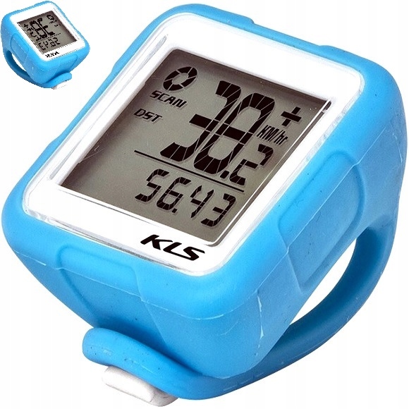 Licznik rowerowy bezprzewodowy Kellys Reflex Kls sky blue