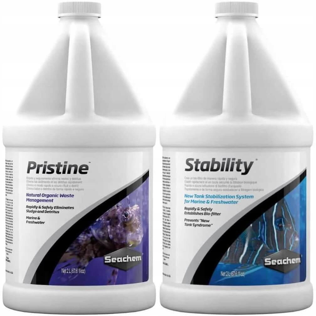 Sada Bakterie Seachem Stability Pristine 2x2000 ml