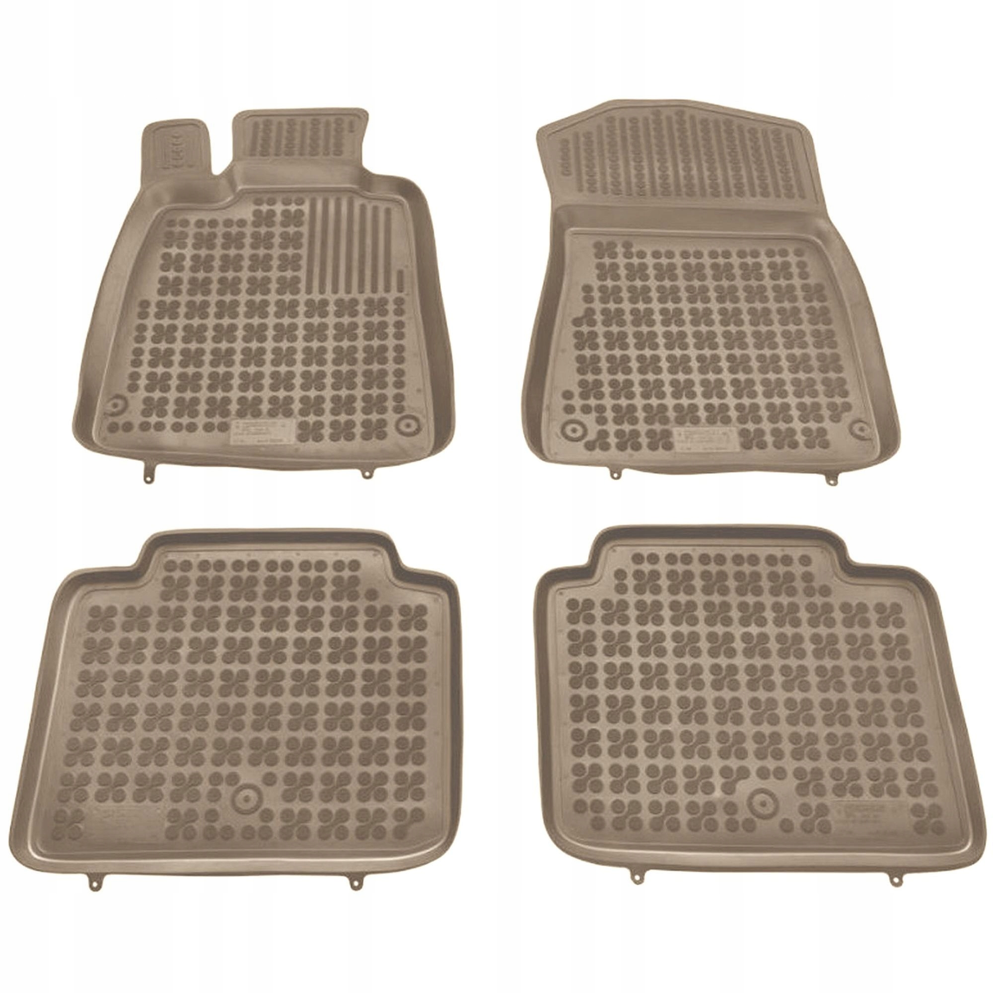 Béžové gumové rohože Lexus Gs III 2005-2012