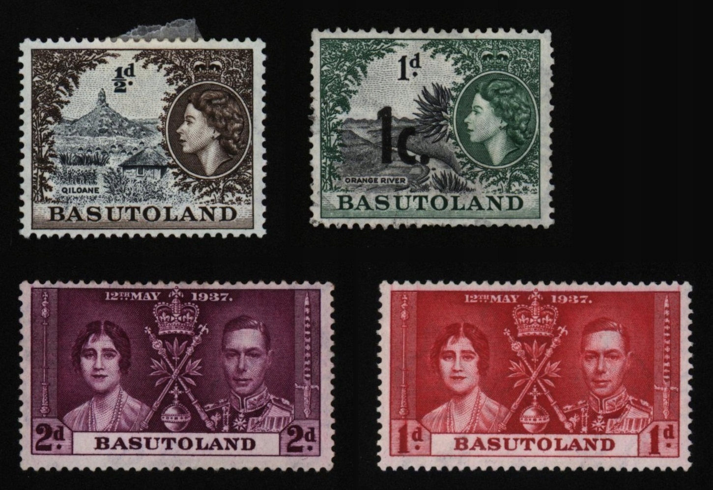 Kolonie brytyjskie LESOTHO ZESTAW lp E1C