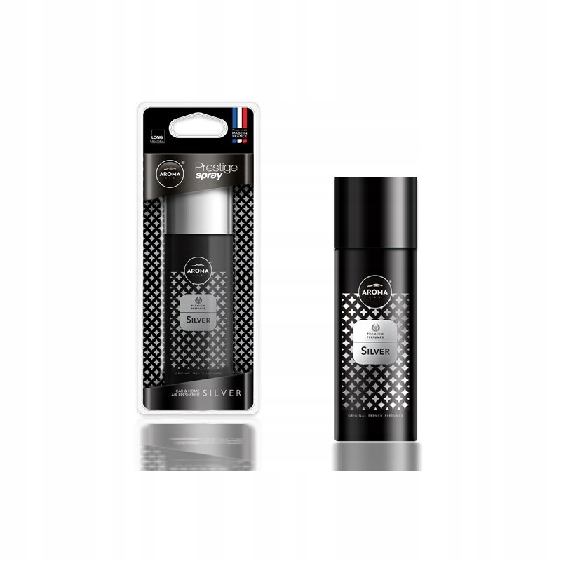 AROMA PRESTIGE SPRAY 50ML PERFUM SILVER ROZPYLACZ