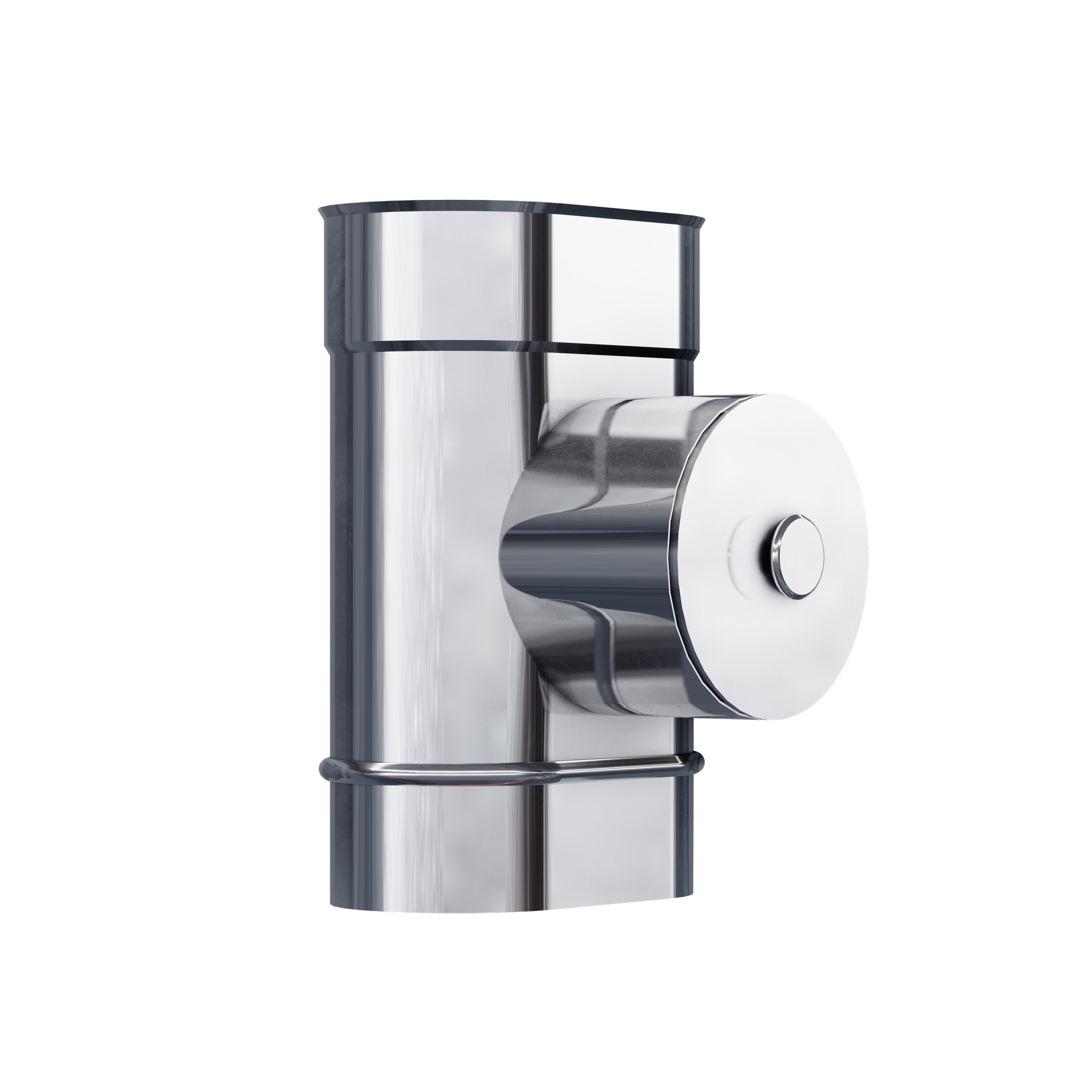 Ko Trojúhelníková čistička s deklem oválná 120 x 180 mm gr 0,8 mm komínová vložka