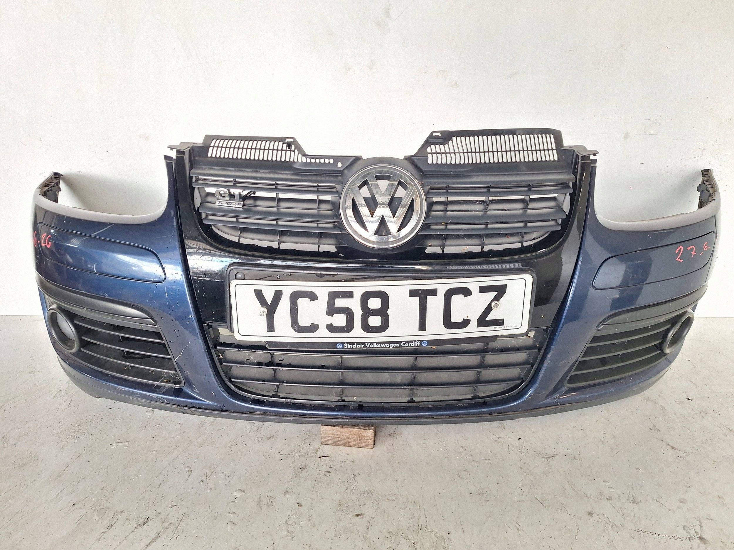 VOLKSWAGEN GOLF V GT 04-08 bumper GTI 1K0807221C