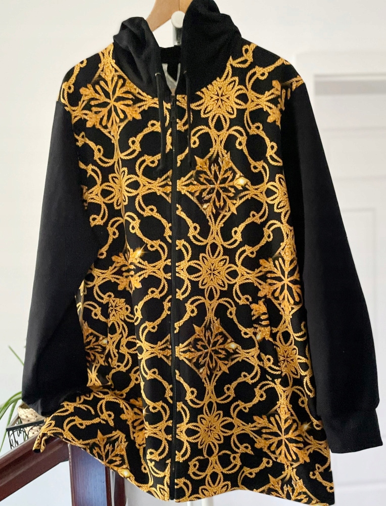 Mikina Na Zip Polska maxi+size Nová vel 52/54