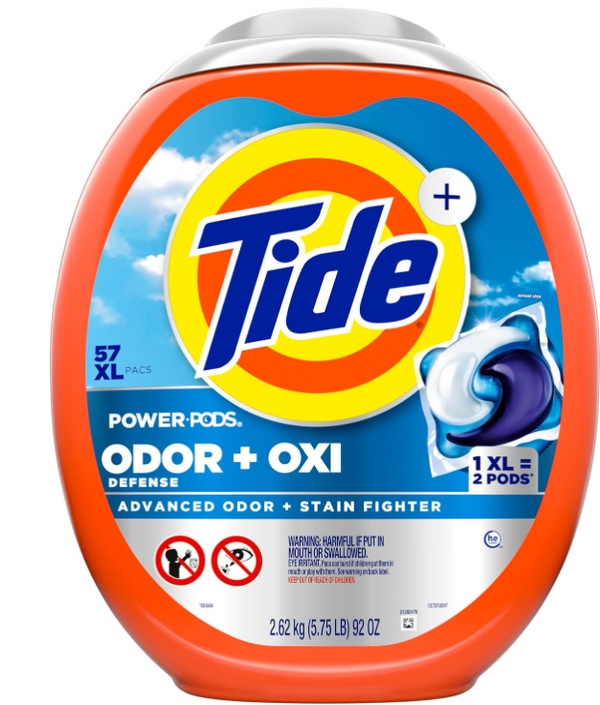 TideI Odor Oxi 57 ks Univerzální kapsle na praní tkanin