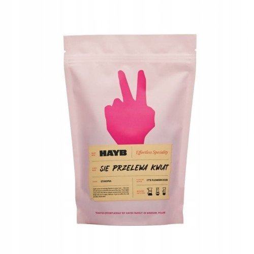 Levně Káva zrnková Hayb se přelévá Květ 1 kg