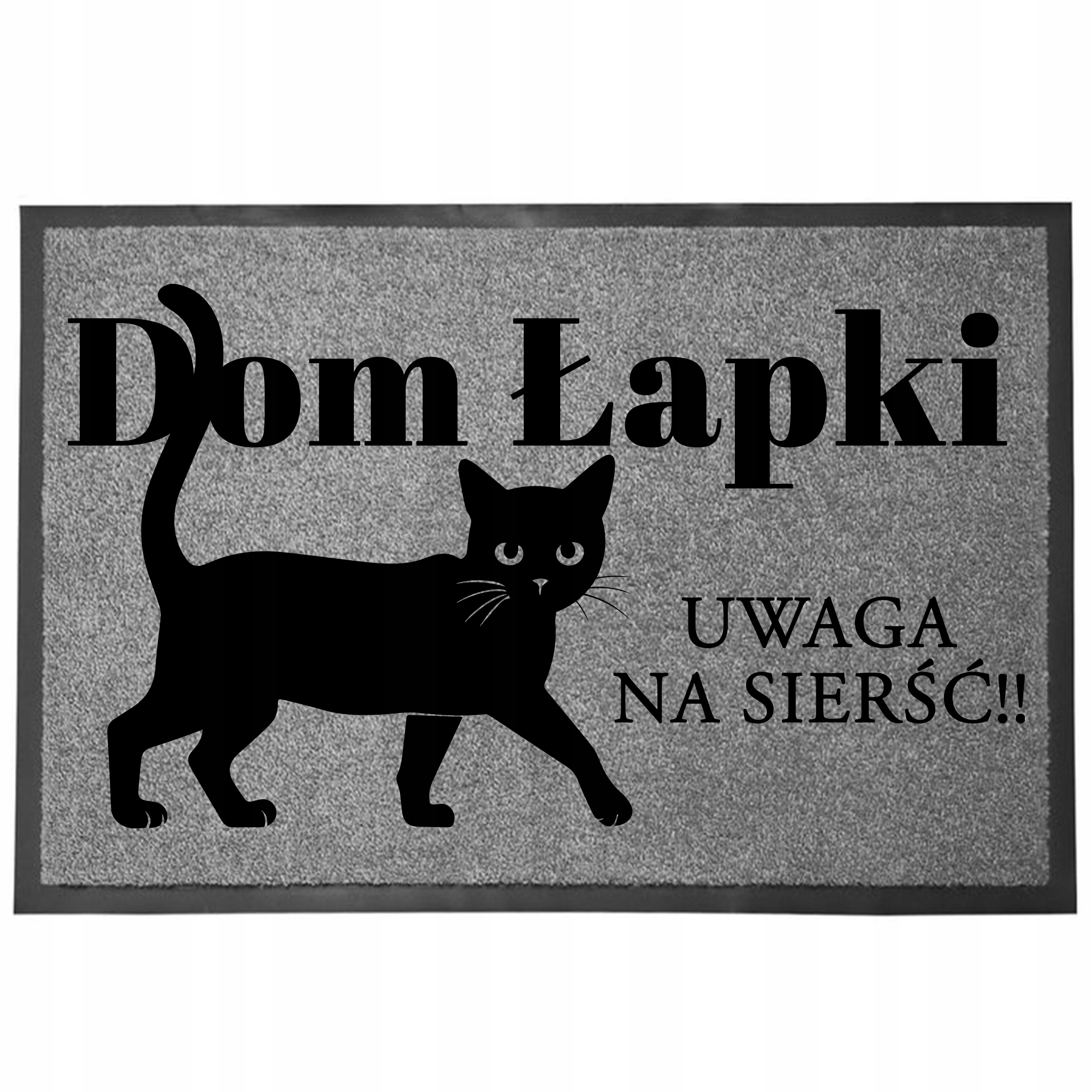 Wycieraczka Wejściowa Monochrom 40X60 Nadruk Dekoracja Mocna Styl