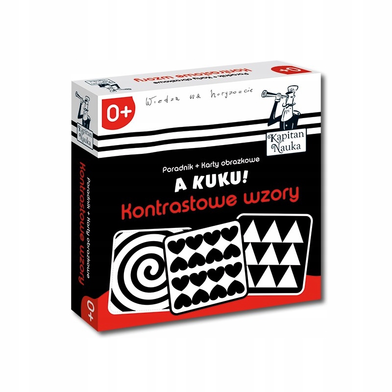 

Kapitan Nauka A kuku Karty kontrastowe 0+
