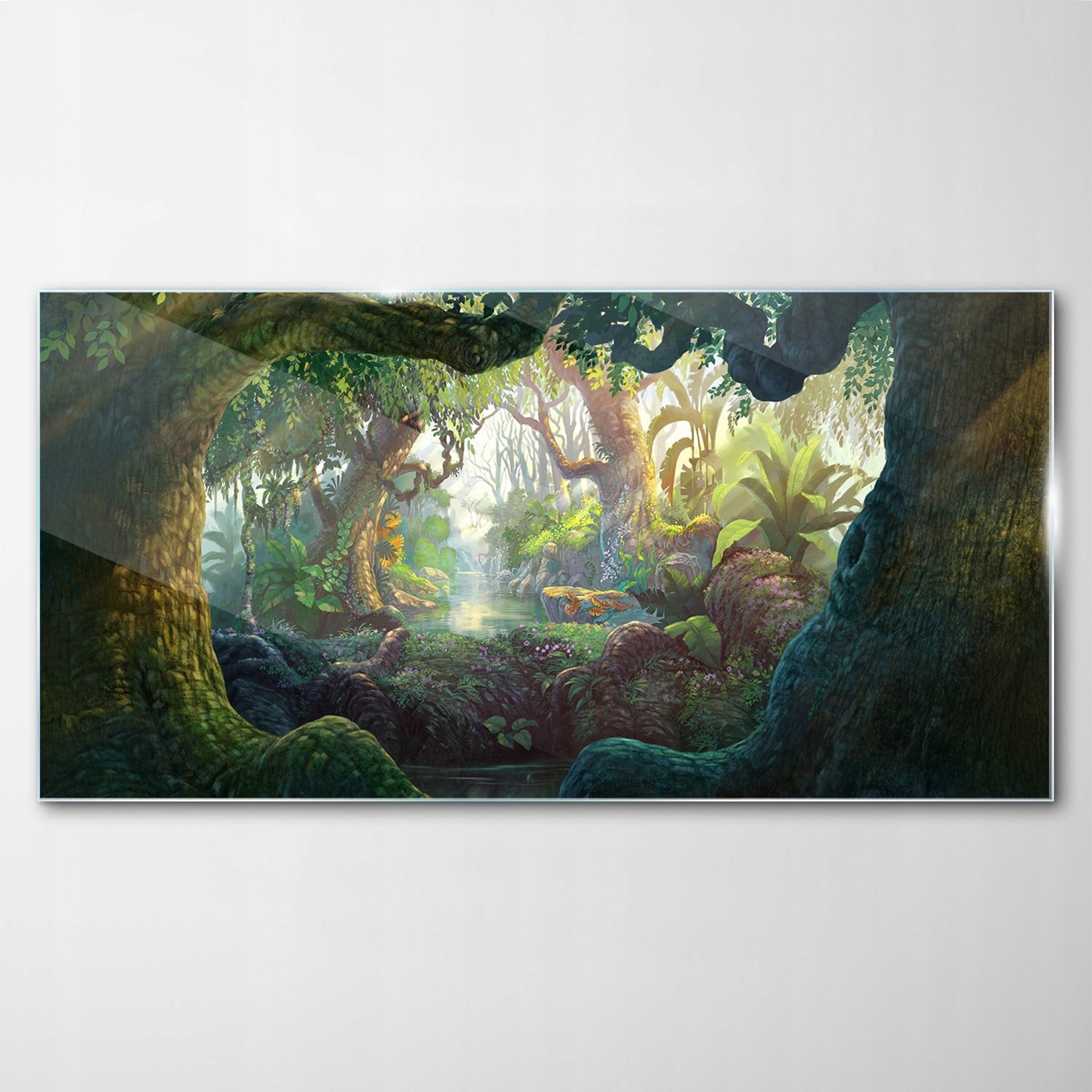 

Hartowany Obraz Szklany Art Fantasy Las 140x70