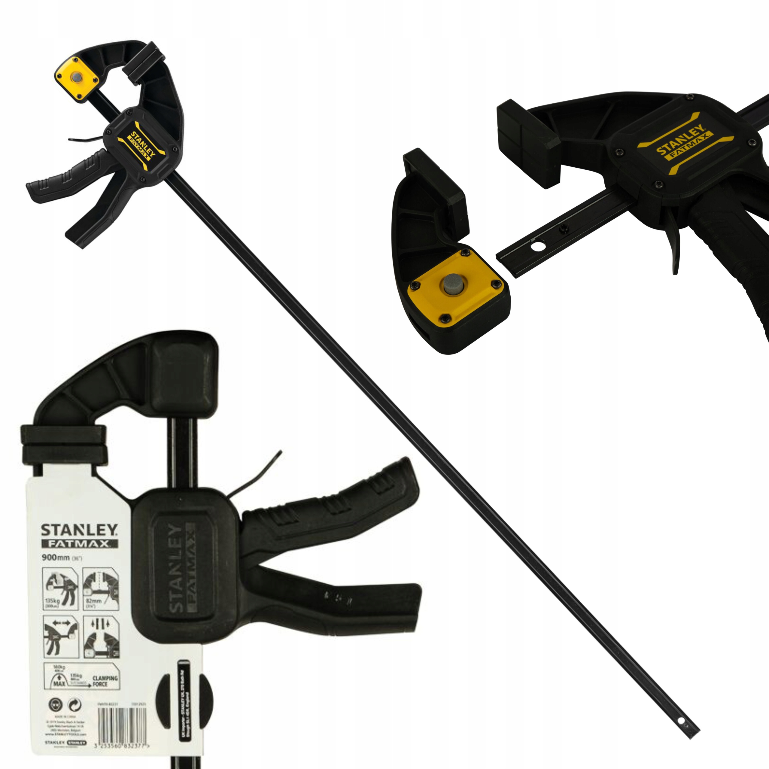 

Stanley 83-237 Ścisk Zacisk Stolarski Rozstaw 90CM
