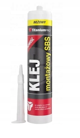 

Klej Montażowy Sbs Titanium Pro 300ml