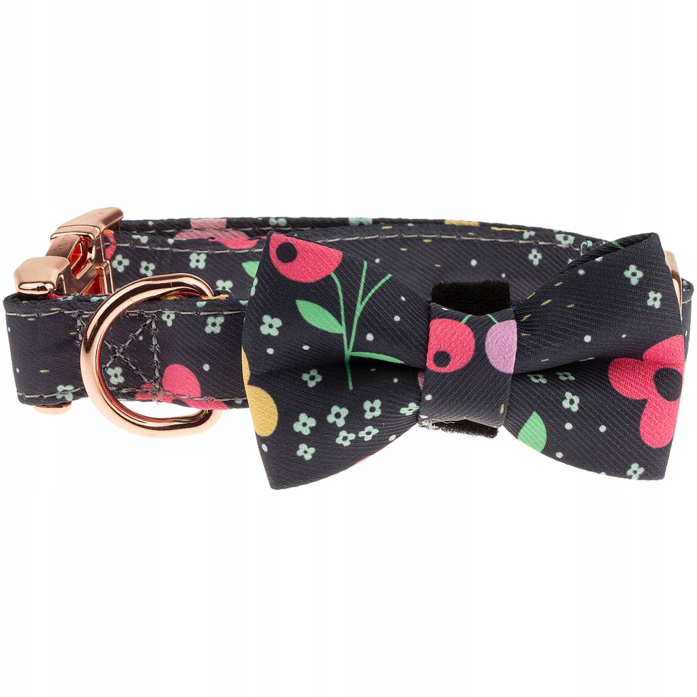 

Modna obroża dla psa glamour z Kokardką S