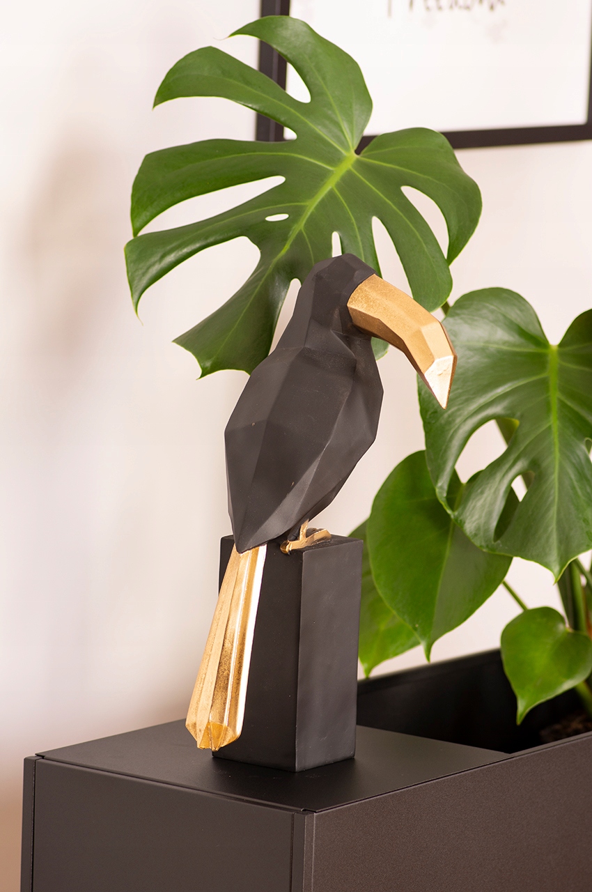 DONICA METALOWA X-long RODOS 60 cm CZARNA nakładka Kolor czarny