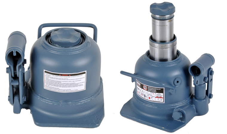 

Podnośnik Hydrauliczny 10T Słupkowy Niski 125mm