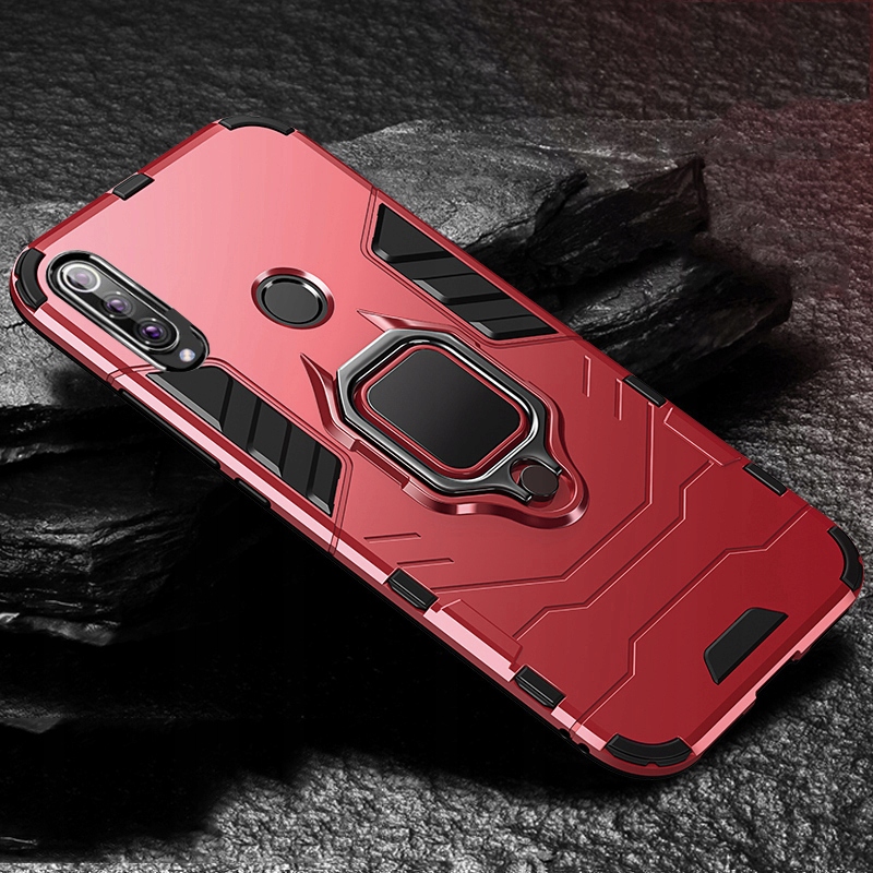 ETUI PANCERNE HOLDER RING DO HUAWEI Y6P +SZKŁO Dedykowany model Huawei Y6P