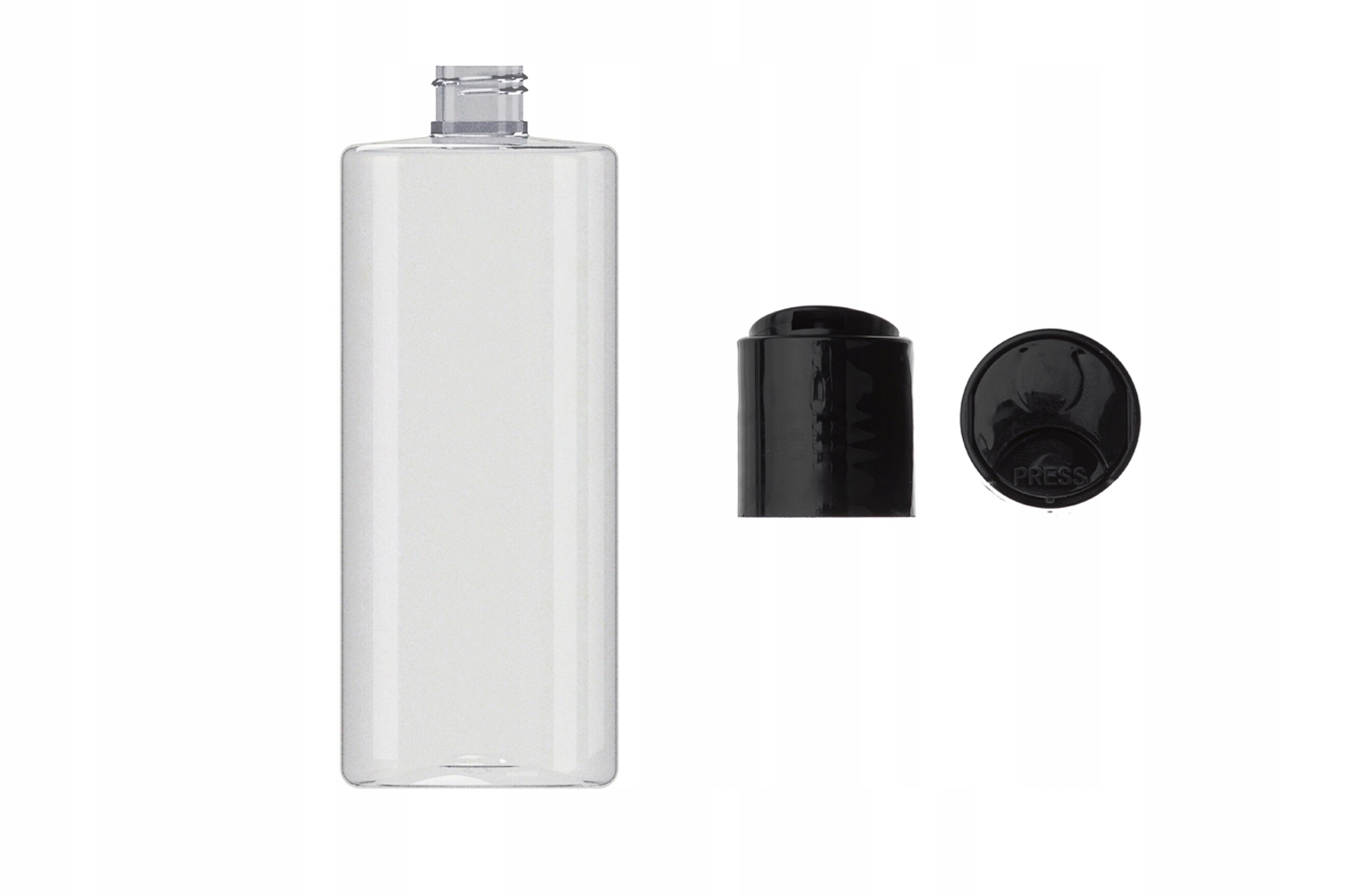 

Butelka plastikowa Pet 500 ml z nakrętką Disc Top