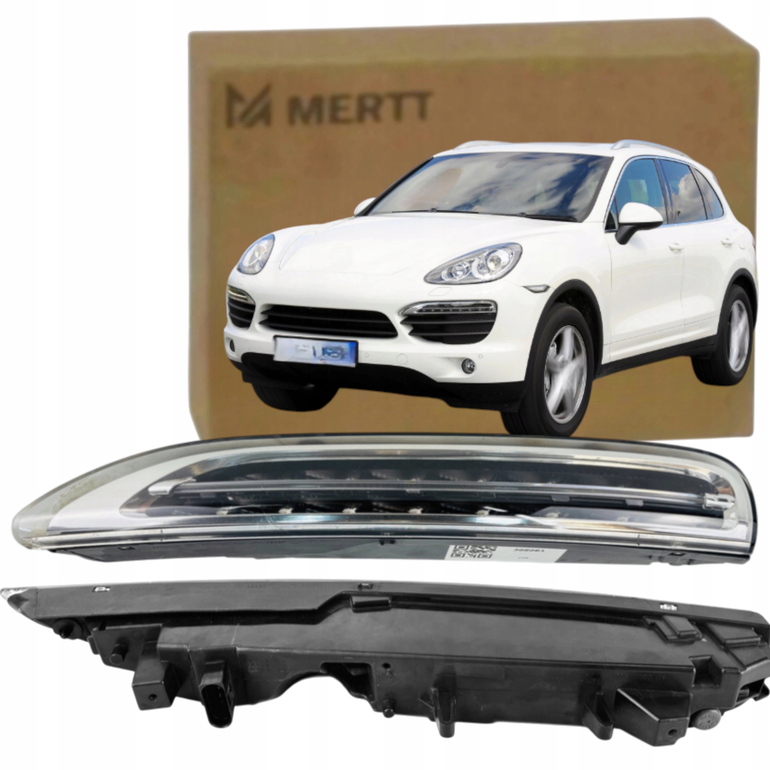 Porsche Cayenne 7P5 10-14 Směrovka Led Blikač Drl Denní Jízdy Levá