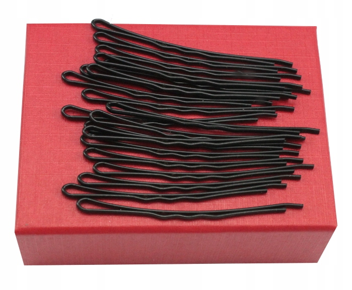 

Wsuwki Do Włosów Czarne Metalowe 6 cm 20 sztuk