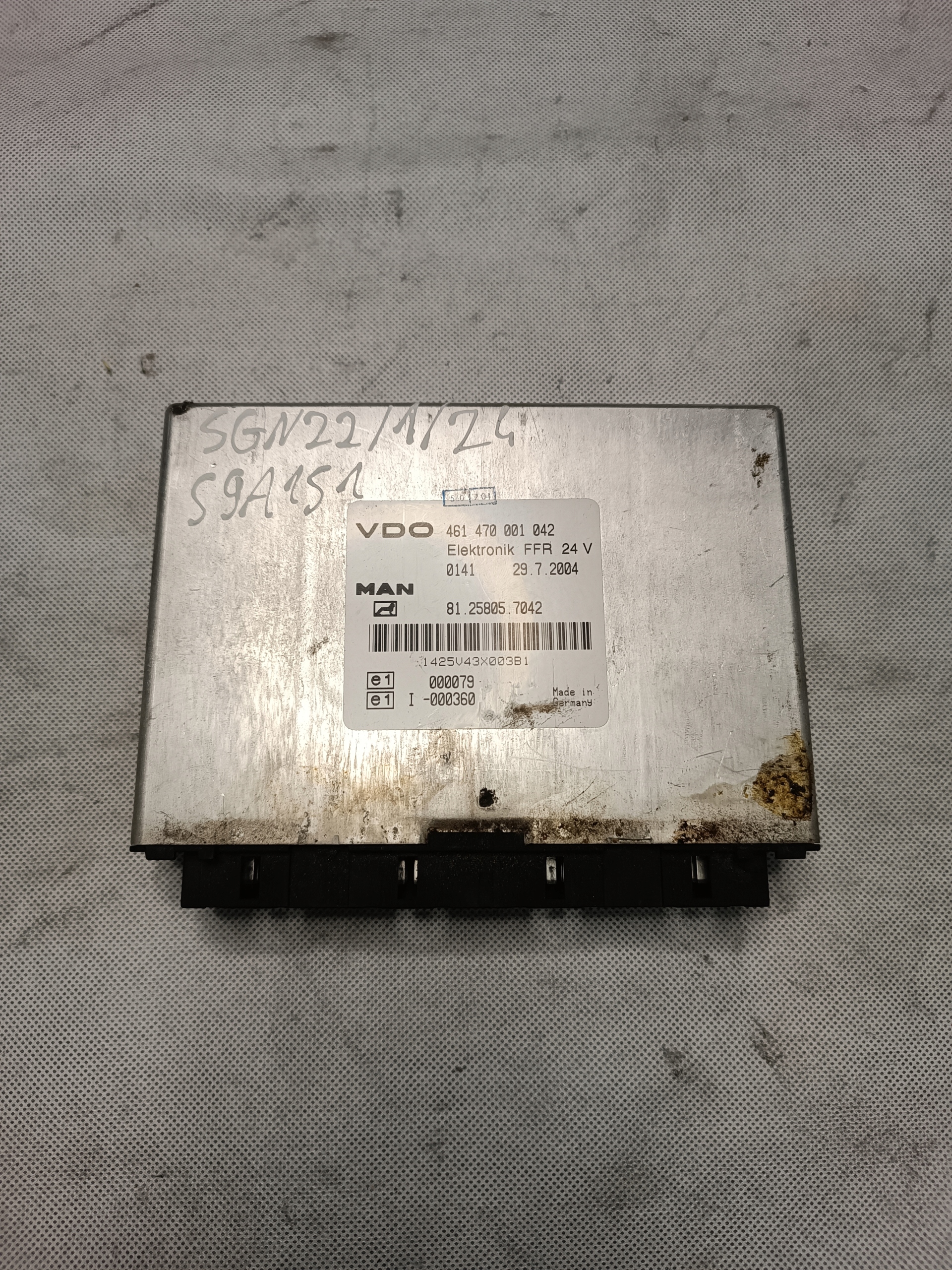 Bedienteil MAN TGA 461470001042