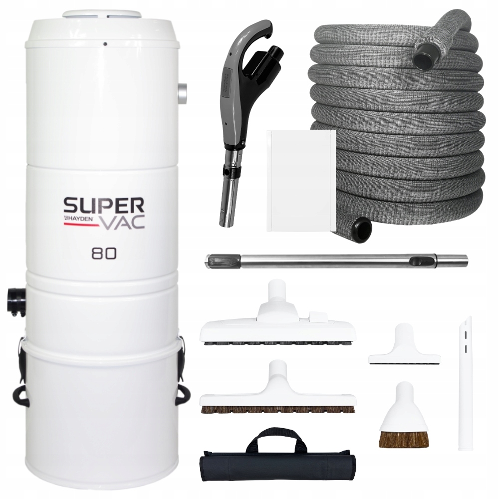 Vysavač Centrlany Hayden Supervac 80 Sada Hah/rf 9M Retraflex Hideahose