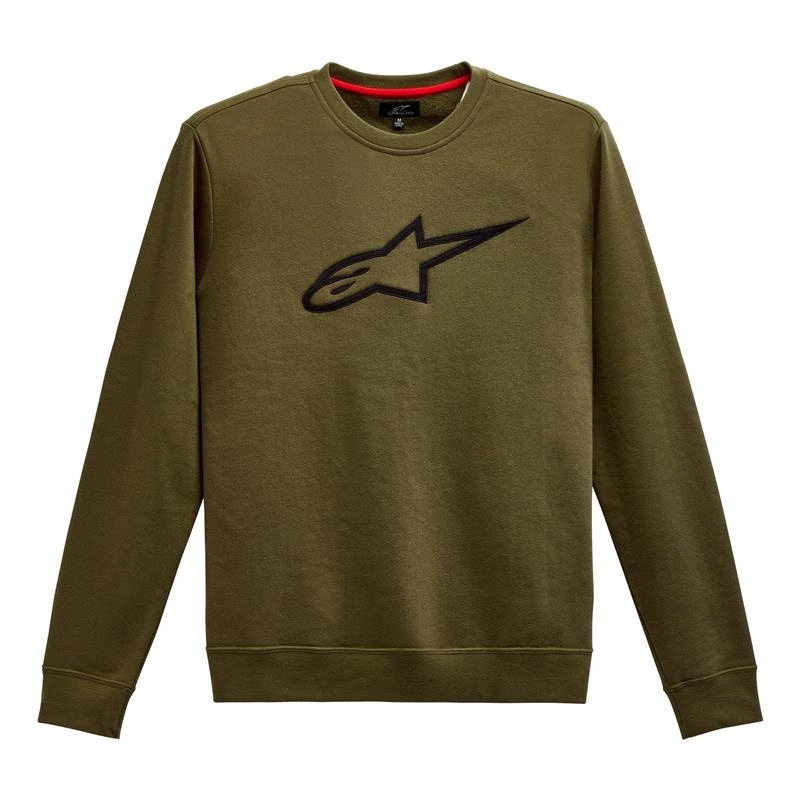 Mikina Alpinestars Ageless Crew Militar Green/black