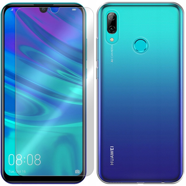 

Etui Do Huawei P Smart 2019 Pokrowiec 0.3mm +szkło