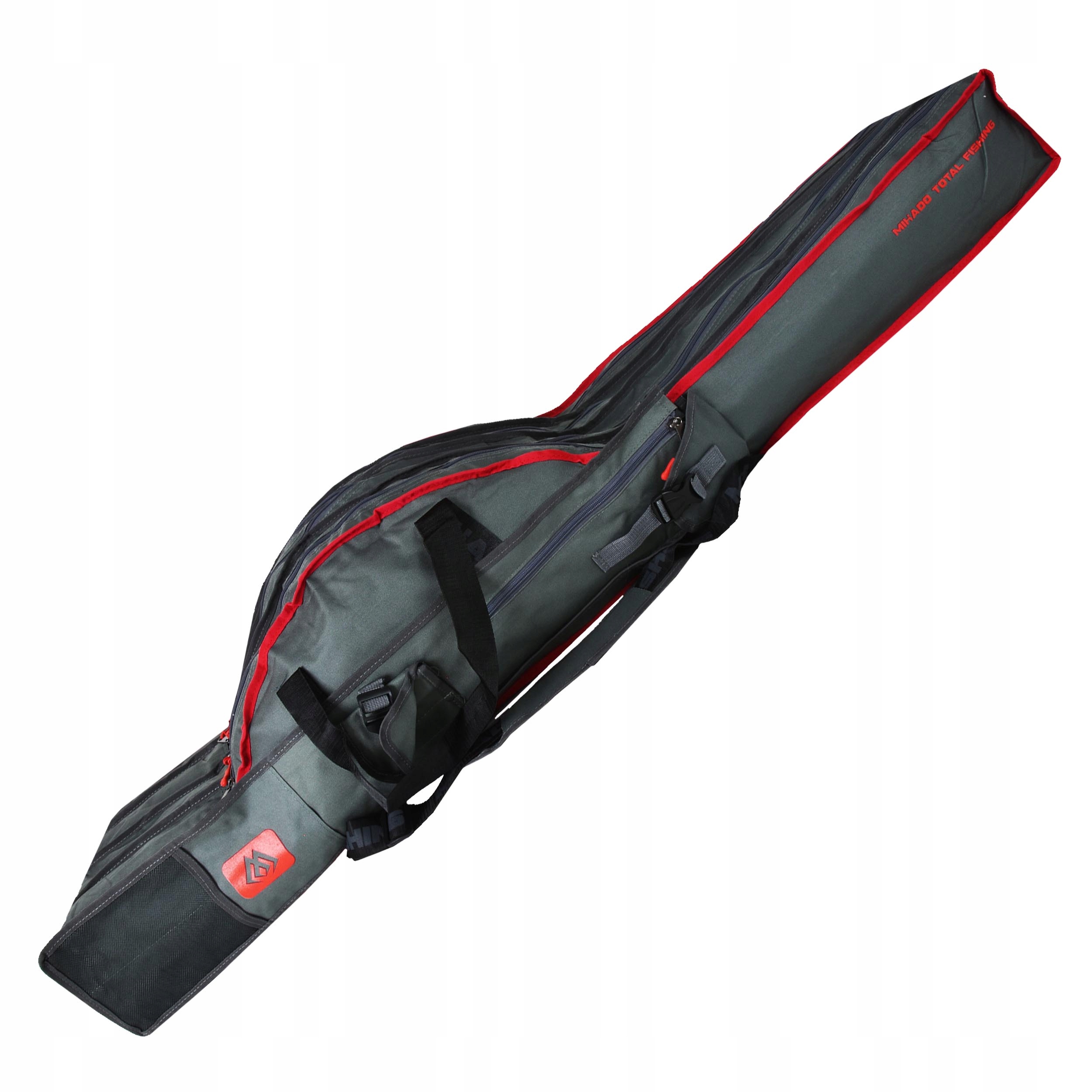 Pokrowiec na wędki z kołowrotkami Mikado 4 komory 140cm praktyczny pojemny