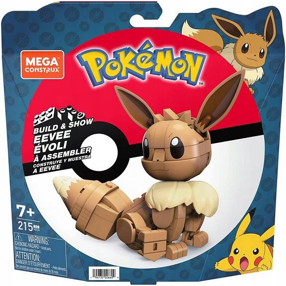 

Bloks Eevee Średni Pokemon HDL84