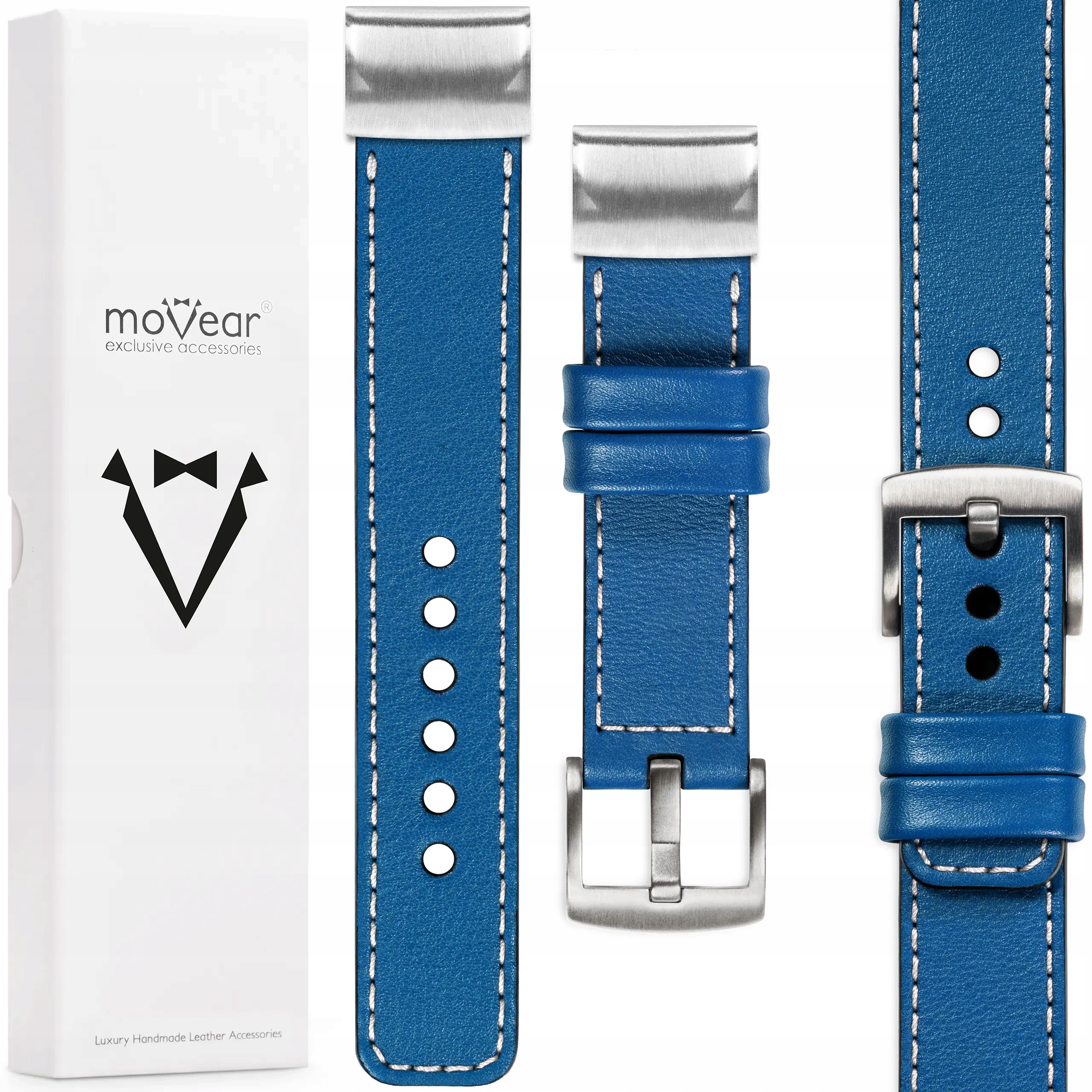 Exkluzivní řemínek pro QuickFit 26 mm Fenix 8X 7X 6/5X prémiový kožený Movear