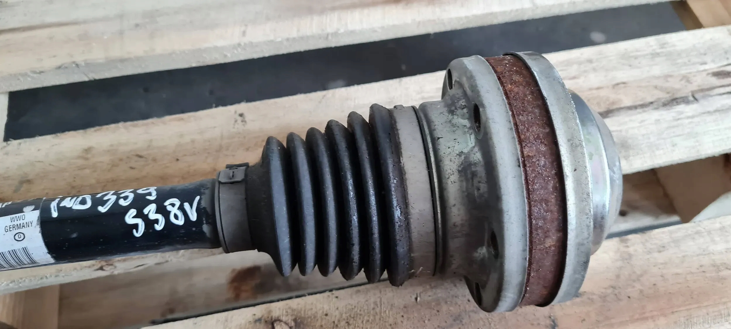S3 8V sedan A3 semi-axis front front left 2.0 TFSI 5Q0407271AP