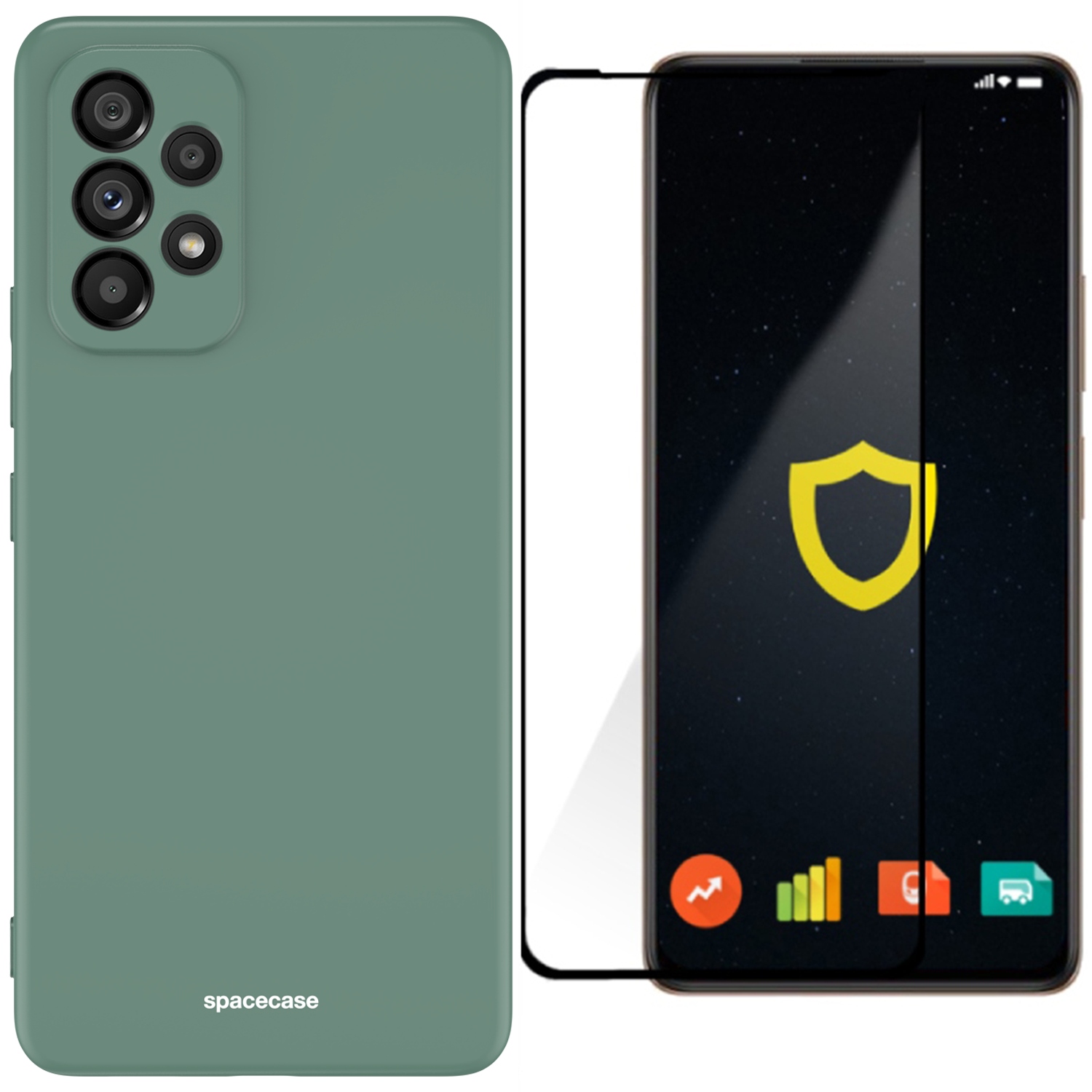 

Etui Matowe Spacecase Do Galaxy A53 5G Szkło