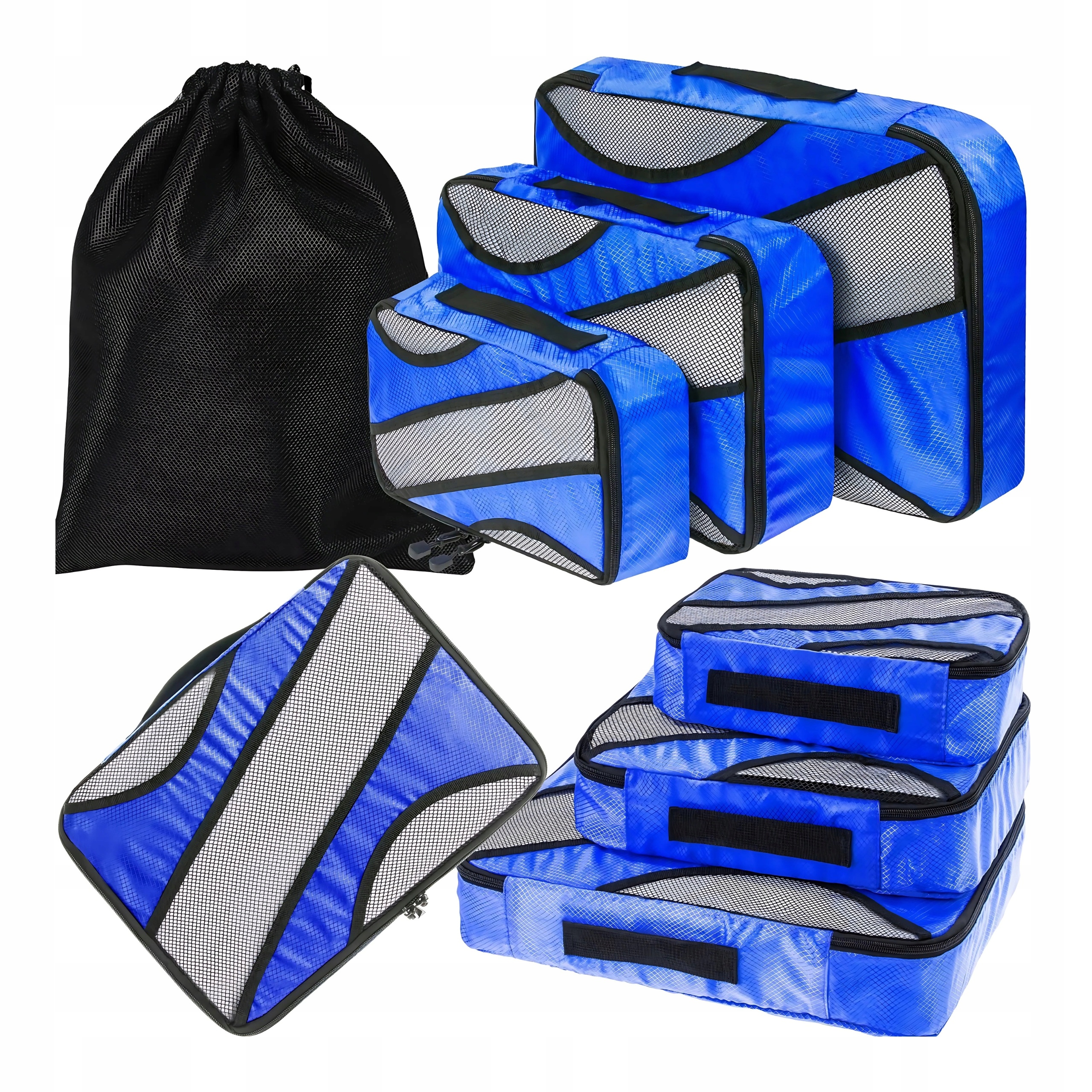 Sada Cestovní organizér na spodní prádlo Oblečení do kufru Skříně Tašky 6 ks