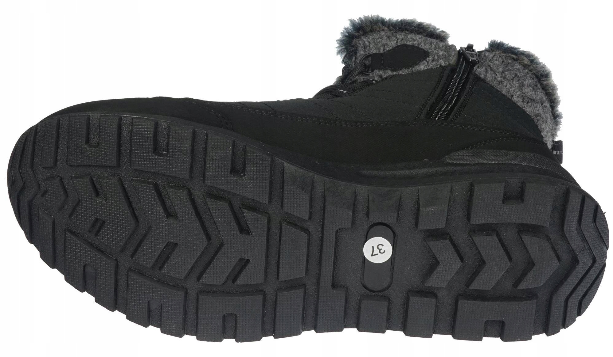 Buty zimowe damskie American Club SN-25BL Model SN-25