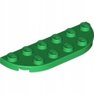 

Lego Płytka Zaokr. 2x6 Zielony (18980/6133852)