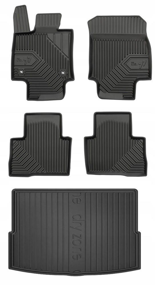 Set 77 Koberce a rohože Toyota RAV4 5 od 2019- d aut