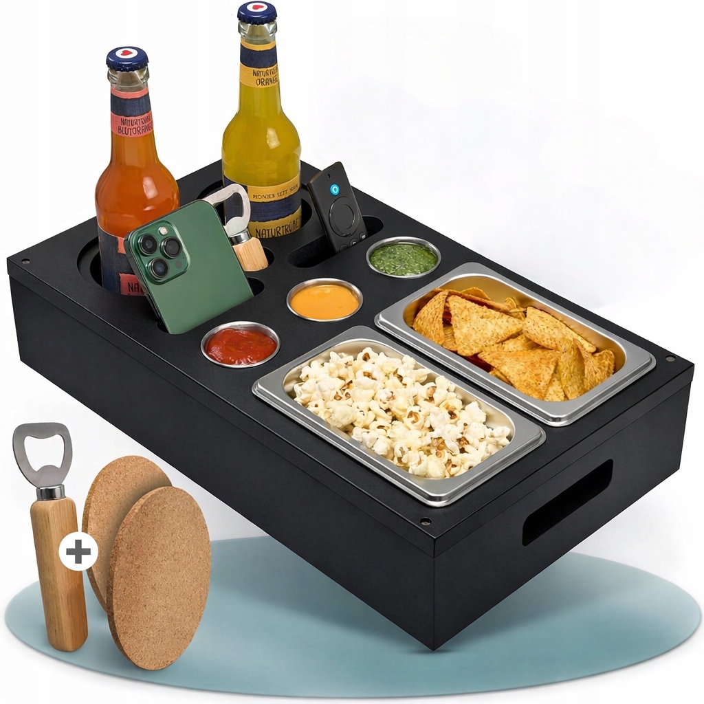 Podnos na stůl na svačinu Loft Organizér na sendvič k svačině Stolek