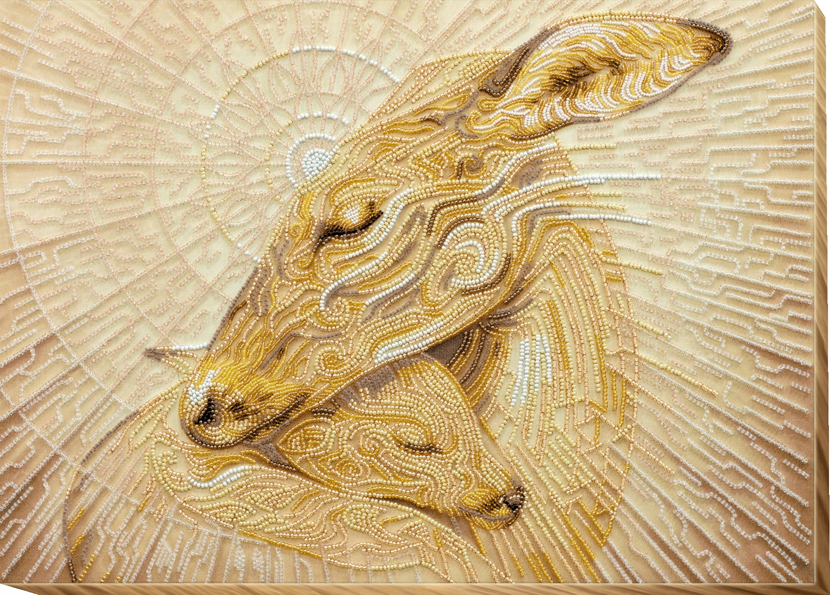 Sada pro vyšívání korálků "Mother`s tenderness" Diy sada