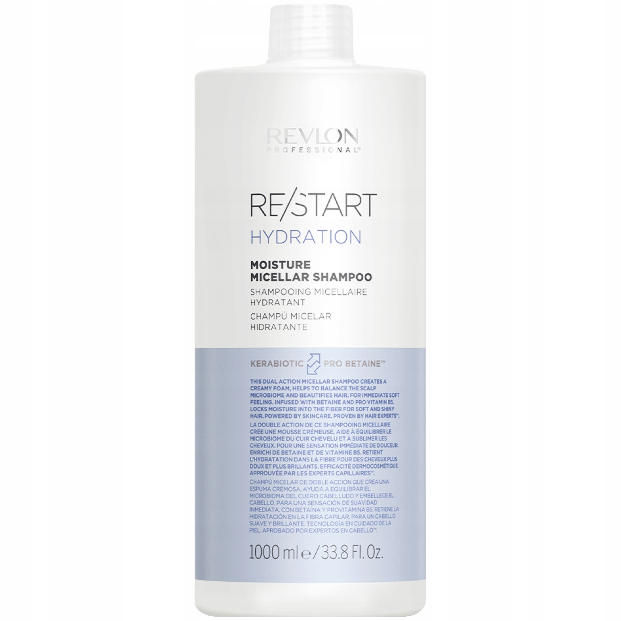 Revlon Restart Hydration Shampoo – hydratační šampon na vlasy, 1000 ml