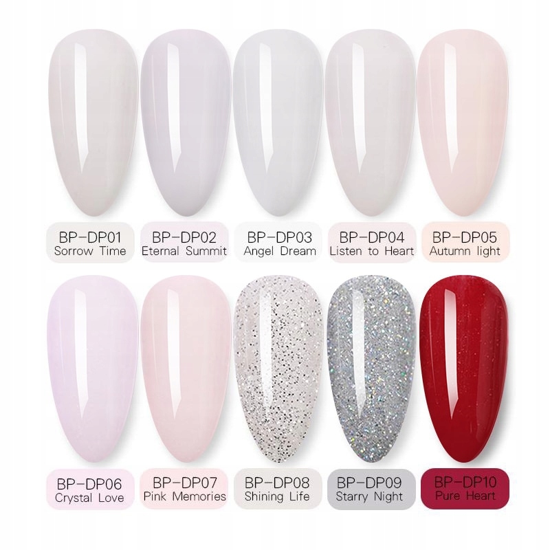 BORN PRETTY - manicure tytanowy - PROSZEK DP09 Marka Born Pretty