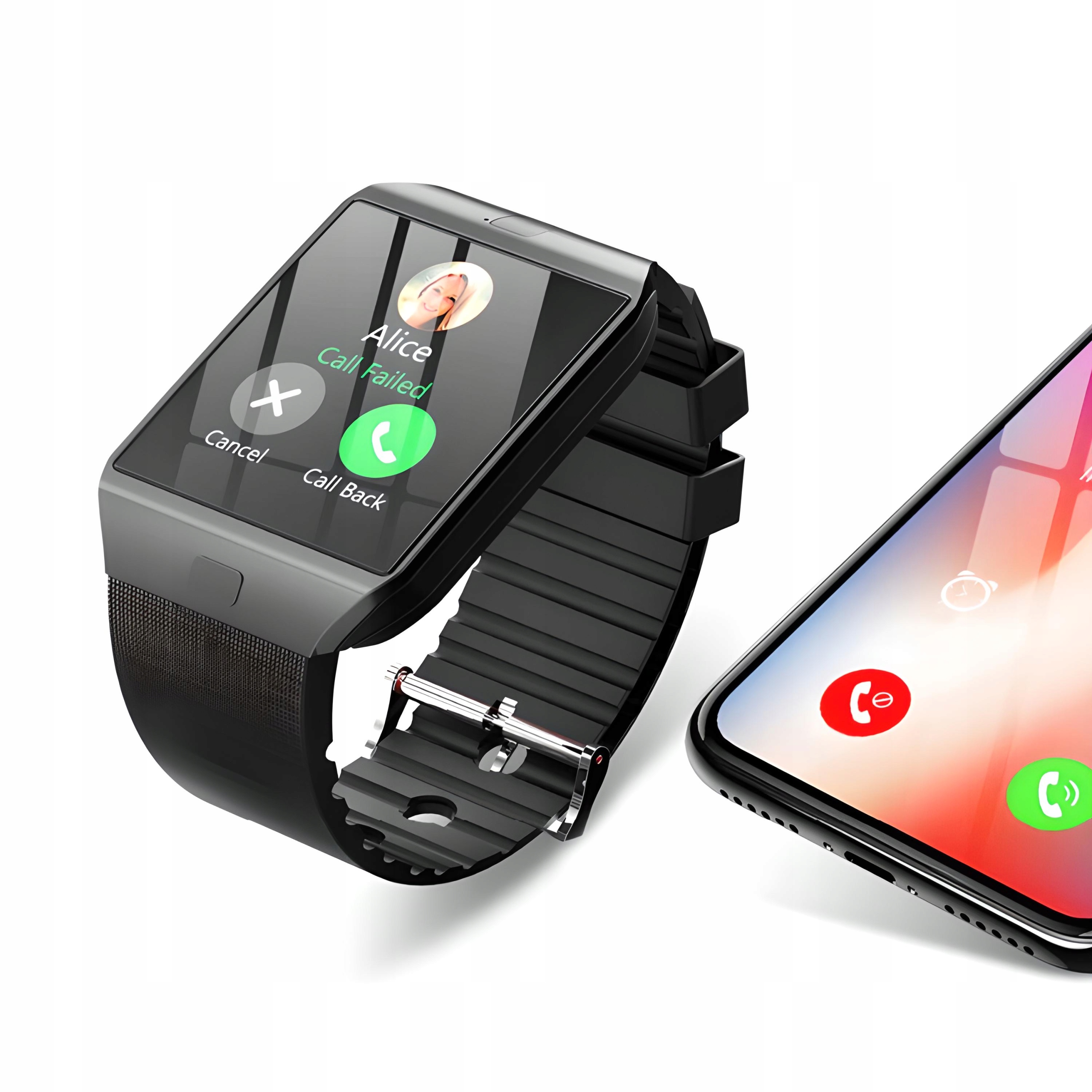 SMARTWATCH DZ-09 ZEGAREK SMART WATCH KARTA SIM SD Model inny
