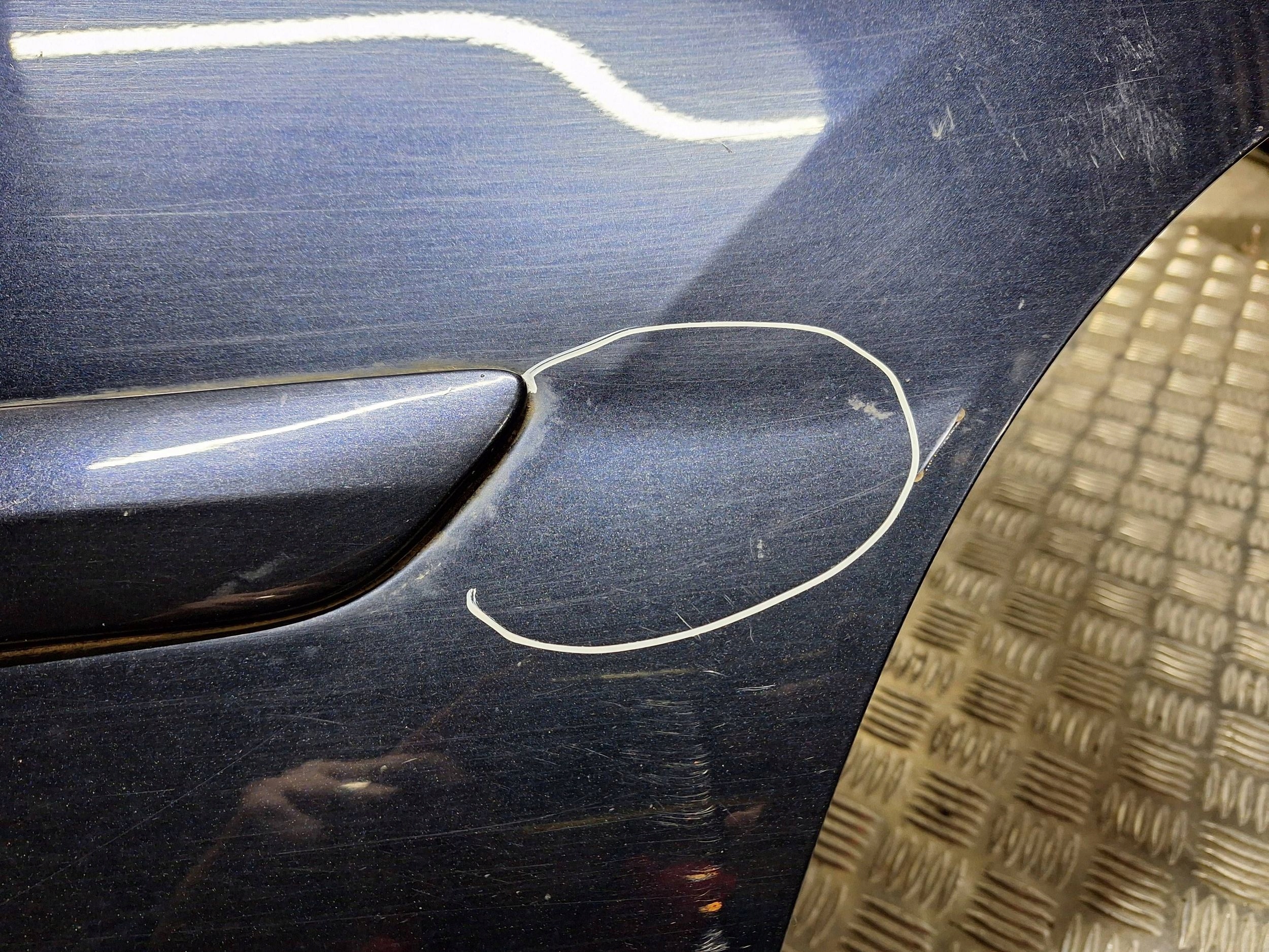 door rear part rear. left LEXUS RX II 03-08 complete