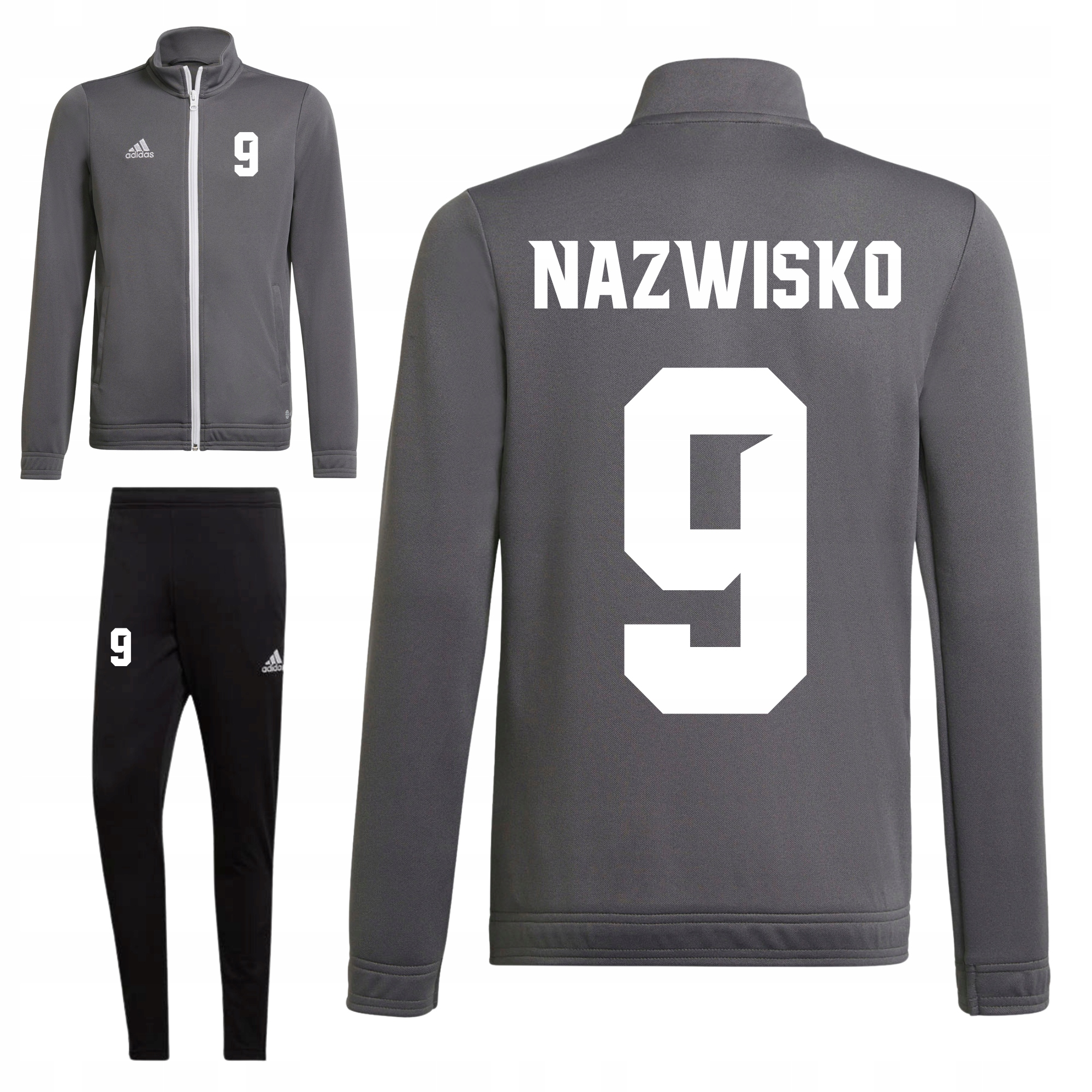 Adidas Entrada 22 dresy męskie sportowe XXL NADRUK