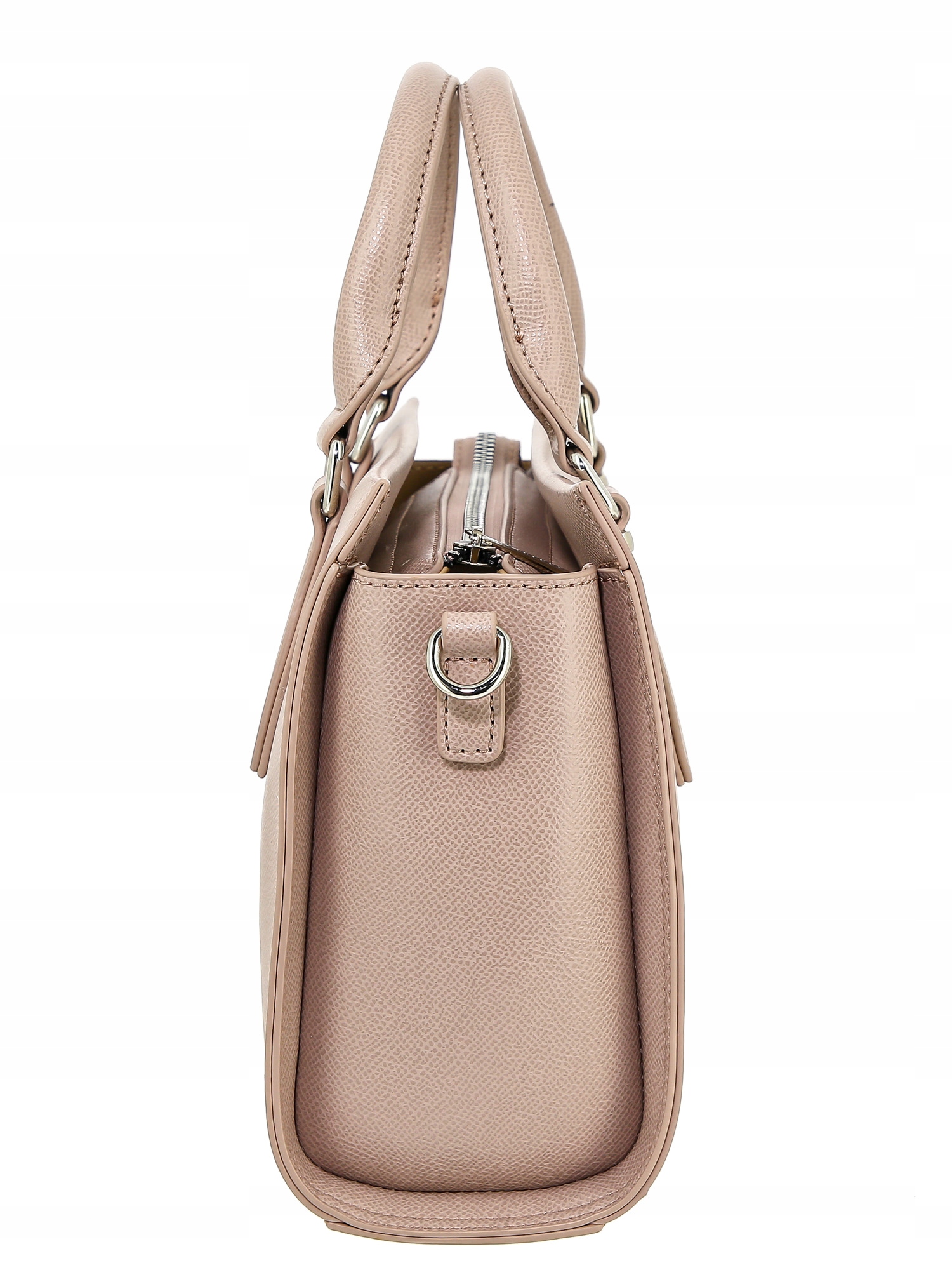 Torebka damska David Jones kuferek mały Odcień nude