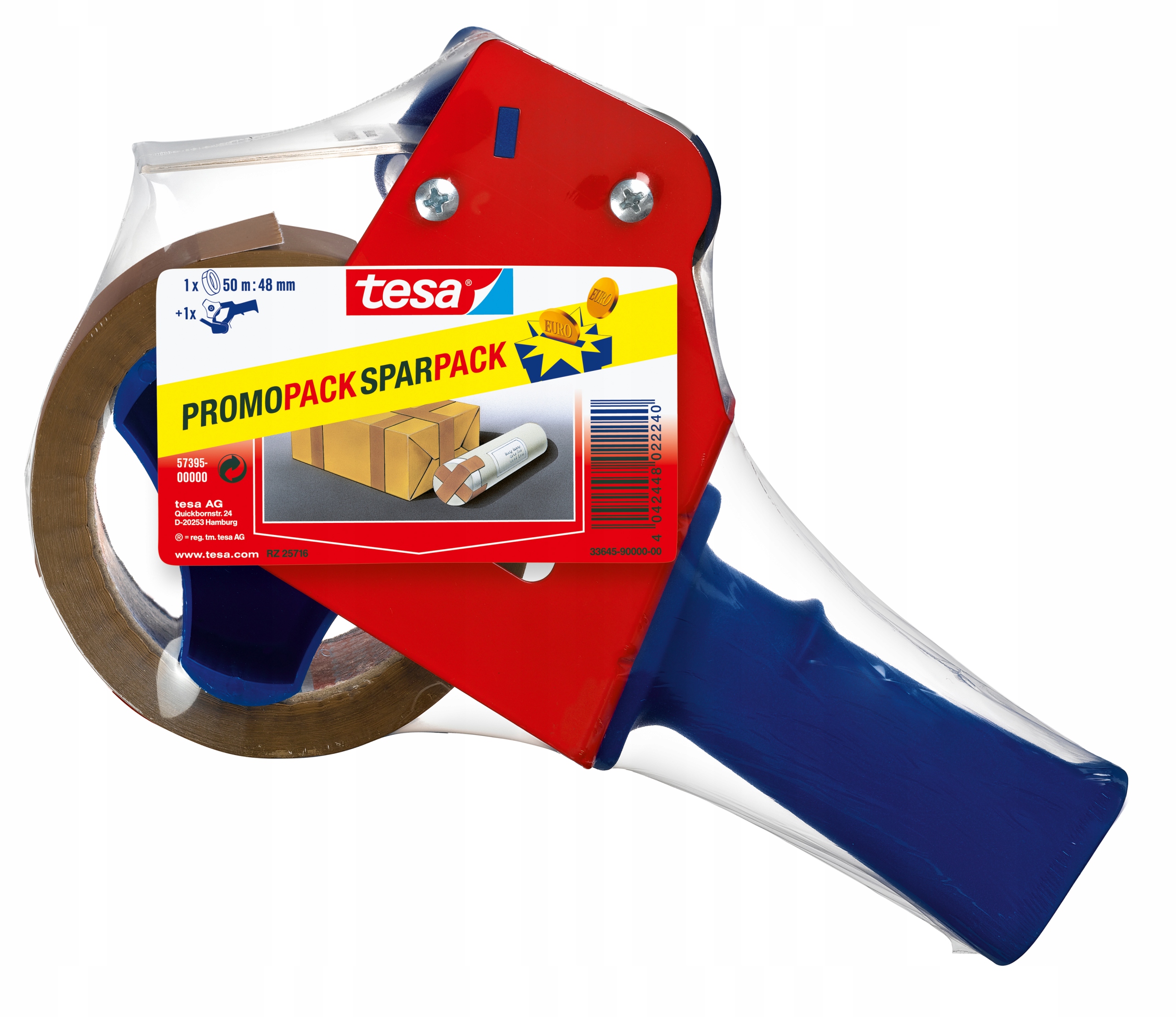 

Dyspenser do taśm pakowych tesa Standard taśma