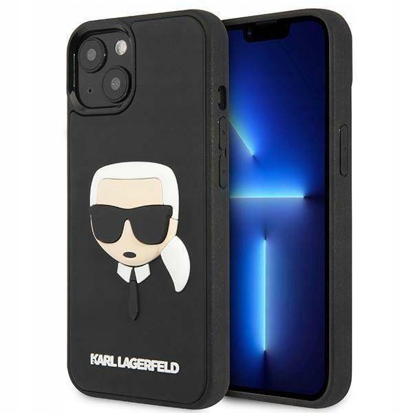Pouzdro pro iPhone 14+ (Plus) Karl Lagerfeld, černé