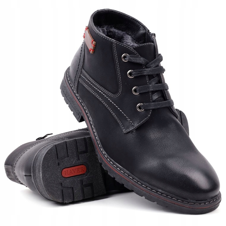 

Botki czarno czerwone 10 Darya 44 Czarny