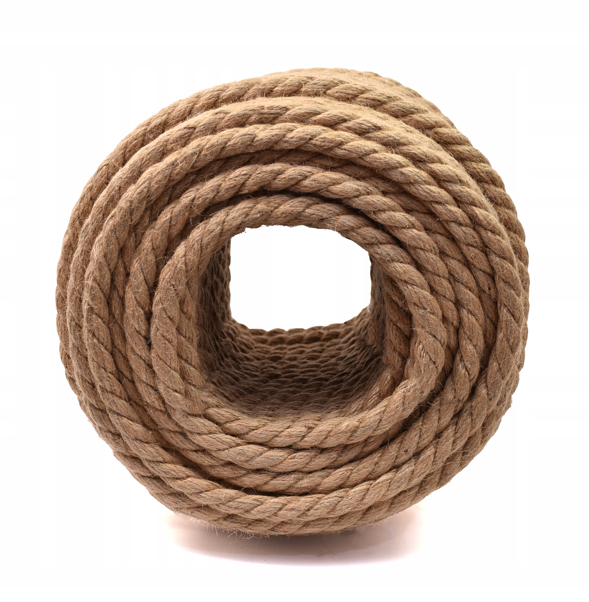 Silné Jutové Lano Ozdobná Šňůra Na Škrabadlo 20 mm 50 m